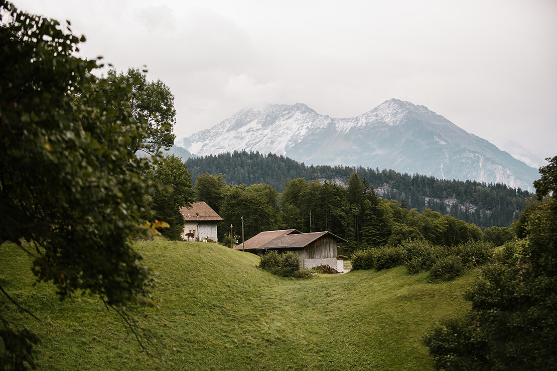 MARIAGE RUSTIQUE À L'HÔTEL WETTERHORN